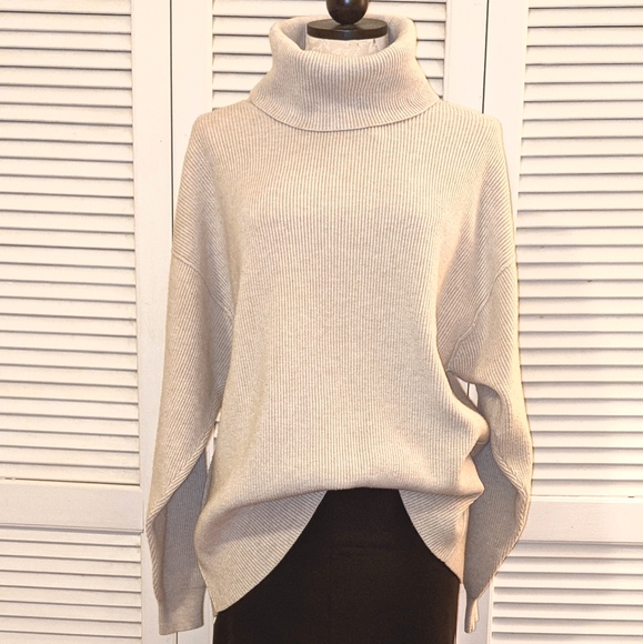 Free People Sweaters - Free People cow neck oversized sweater